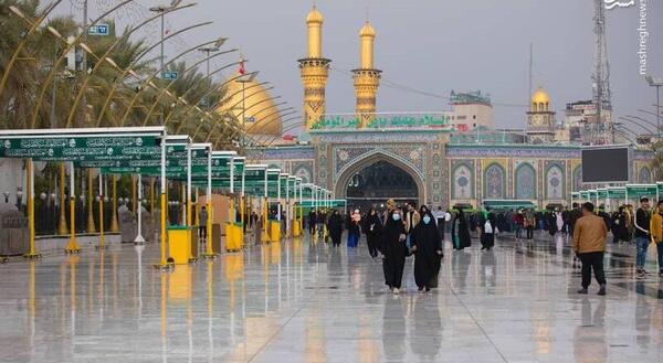 عکس نوشته باران کربلا