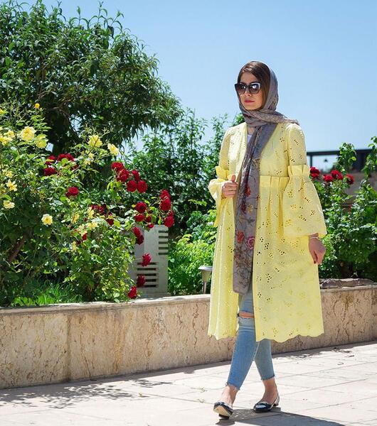 عکس مدل مانتو جدید لیمویی