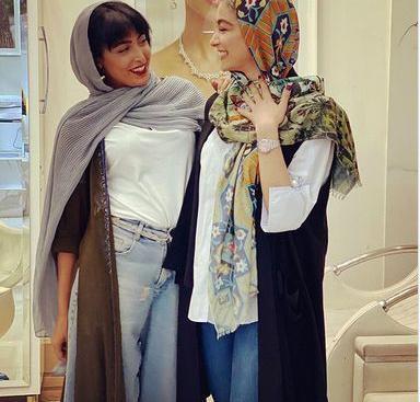 عکس لو رفته ساناز طاری