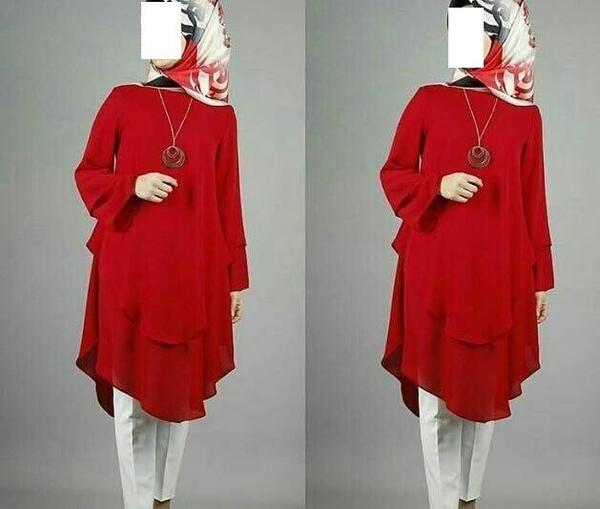 دانلود عکس مانتو حریر دخترانه
