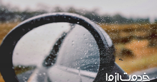 عکس لبخند روی بخار شیشه