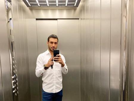 عکس خلیل زاده و همسرش