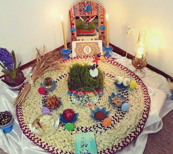 عکس سفره هفت سین شمالی