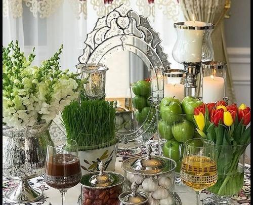 عکس سفره هفت سین شمالی