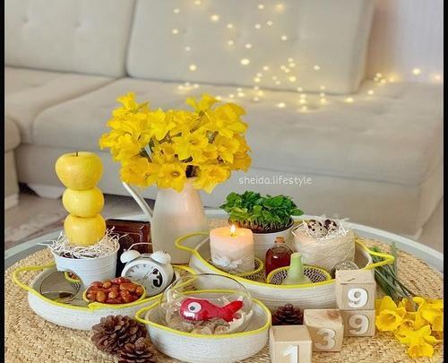 عکس سفره هفت سین شمالی