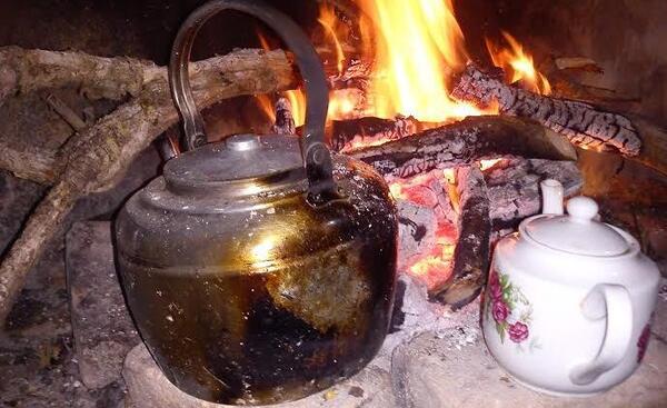 عکس چای آتیش