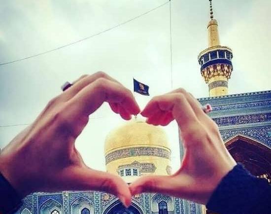 عکس دونفره حرم