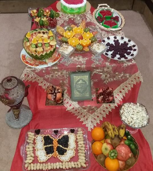 عکس یلدا مبارک دوستان
