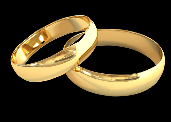 عکس حلقه ازدواج ساده و شیک