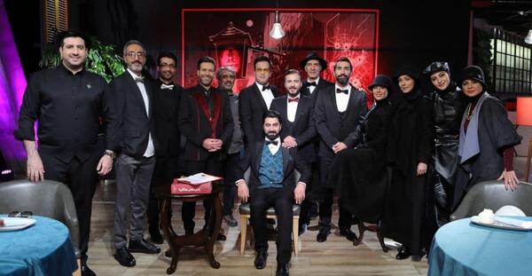 عکس حامد آهنگی در شب های مافیا