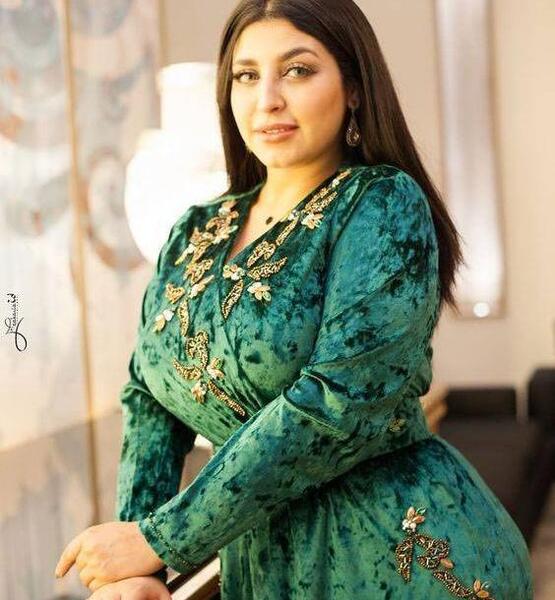 عکس مدل لباس مجلسی مخمل افغانی
