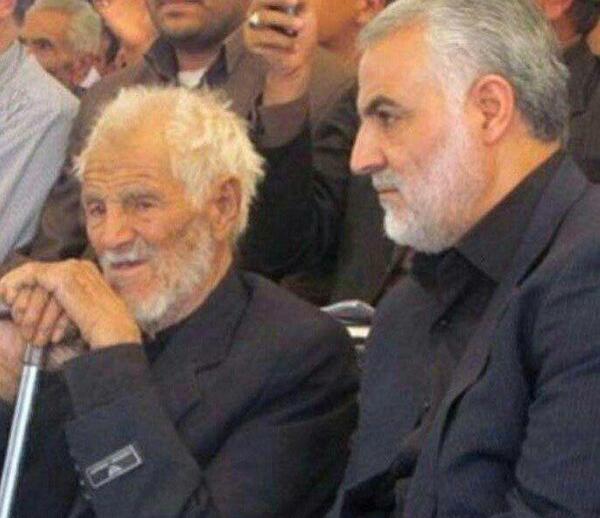 عکس پدر حاج قاسم سلیمانی