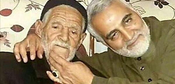 عکس پدر حاج قاسم سلیمانی