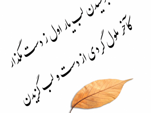 عکس نوشته اشعار علیرضا آذر