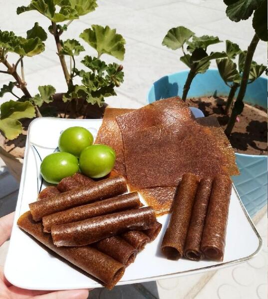 عکس لواشک سبز