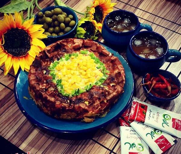 عکس ایده های زیبا برای غذا