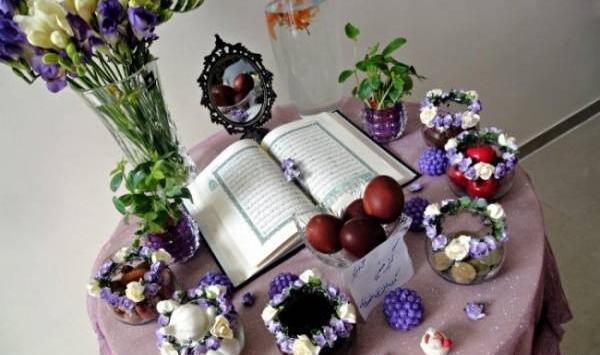 عکس ایده هفت سین خیلی ساده
