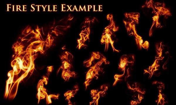 عکس آتش برای فتوشاپ