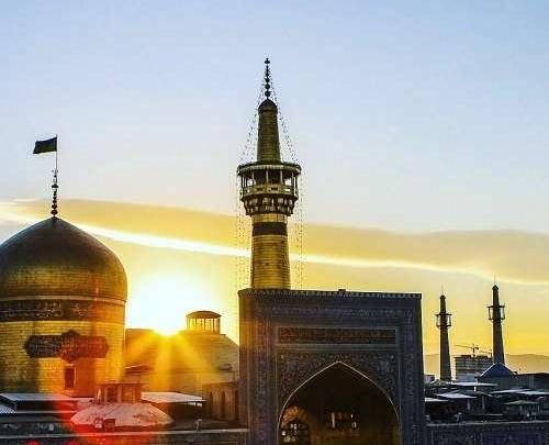 عکس حرم امام رضا سه بعدی