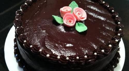عکس کیک کاکائویی تولد