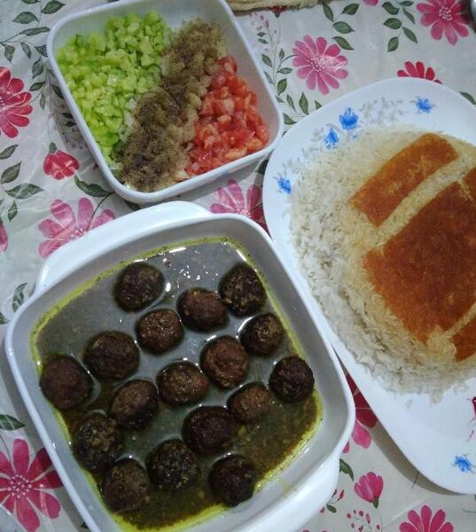 عکس غذای داوود پاشا