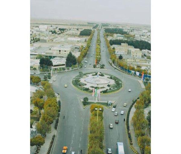 عکس شاهین شهر از بالا
