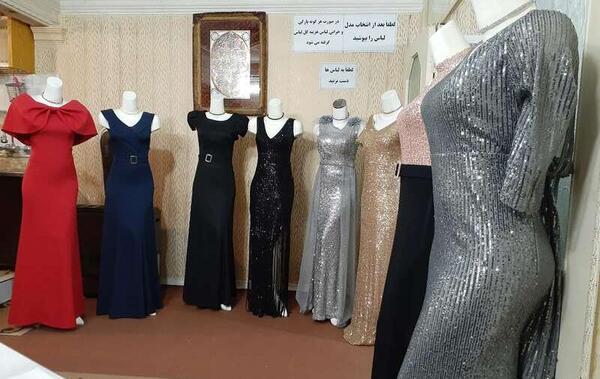 عکس لباس مجلسی طالقانی شیراز