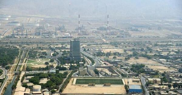 عکس هوایی عسلویه