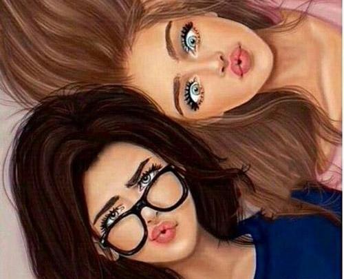 عکس دخترانه فانتزی شیک بدون متن