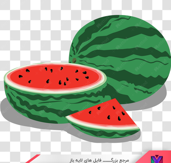 عکس کارتونی هندوانه