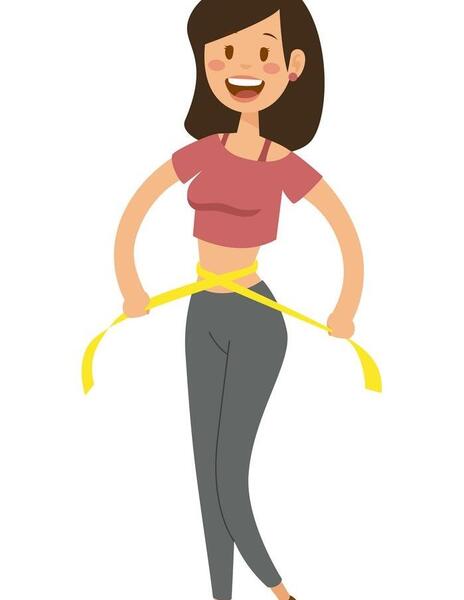 عکس کارتونی لاغری
