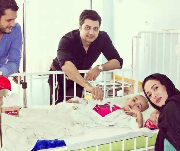 عکس بچه پریناز ایزدیار