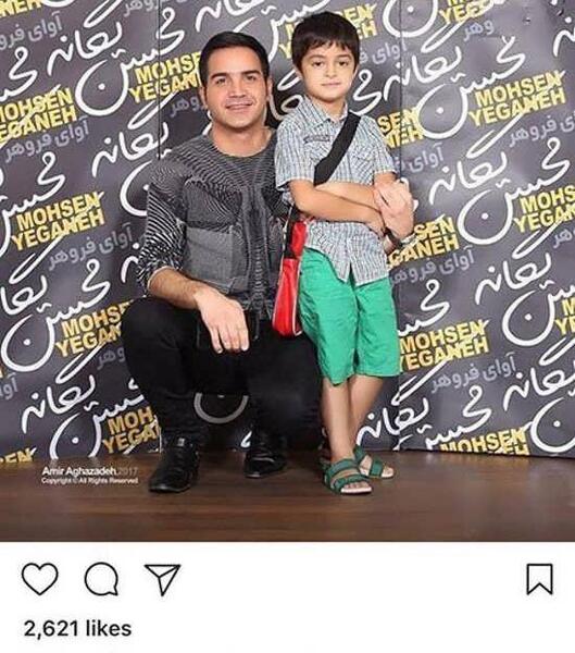 عکس پسرهای شهاب حسینی