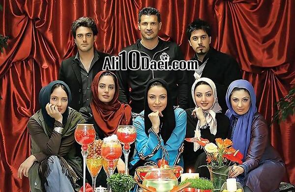 عکس علی دایی و محمدرضا گلزار