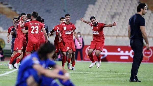 عکس شادی گل پرسپولیس