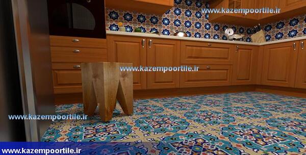 عکس ایده برای کف آشپزخانه