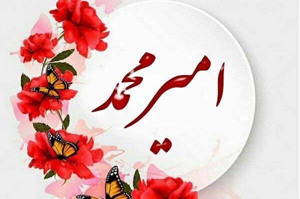 عکس نوشته برای امیر محمد