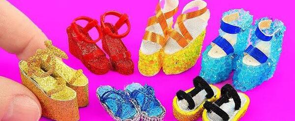 عکس ایده برای کفش باربی