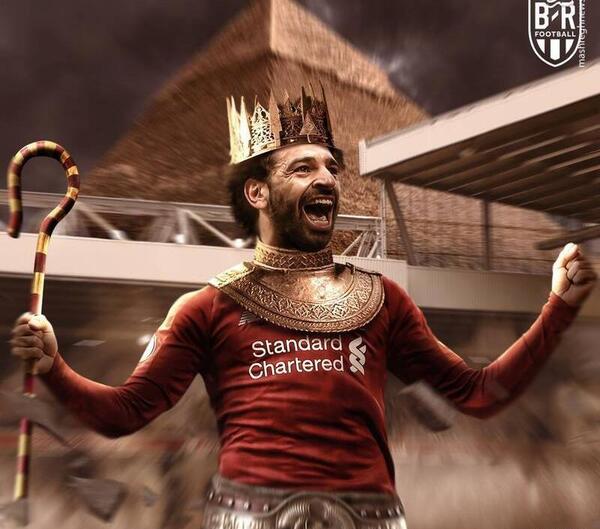 عکس محمد صالح بازیکن لیورپول