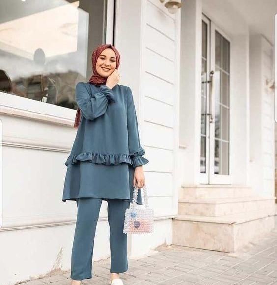عکس ست تونیک شلوار اسپرت دخترانه