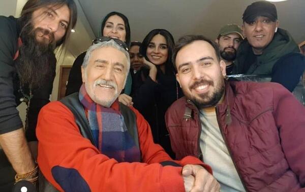عکس حسین توکلی وهمسرش