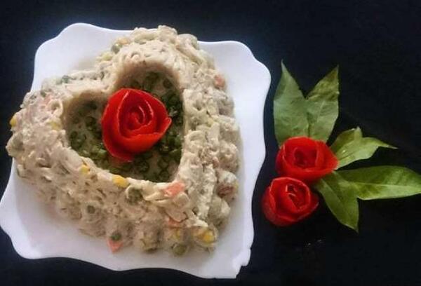 عکس ایده برای غذای ولنتاین