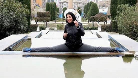 عکس حمیده عباسعلی کاراته کار