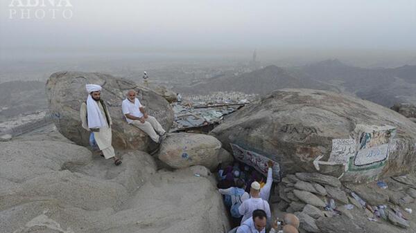عکس غار ثور در مکه