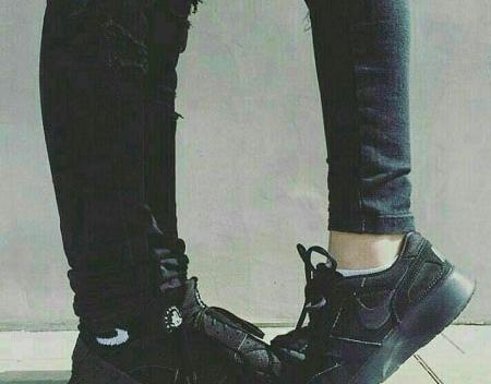 عکس دونفره عاشقانه پا