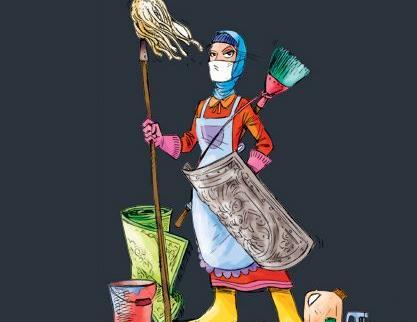 عکس چند ایده برای خانه تکانی