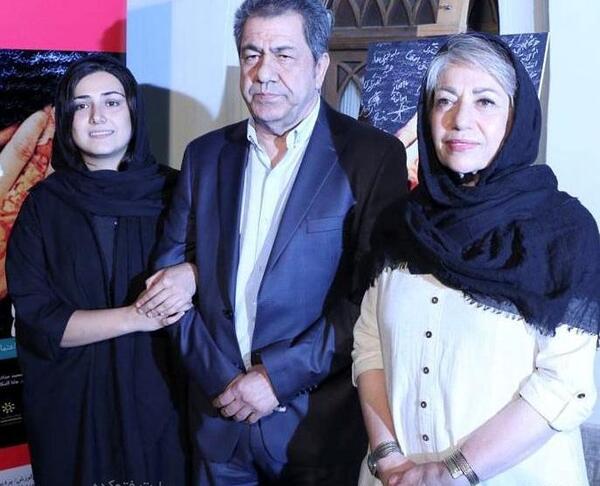 عکس باران زمانی وهمسرش