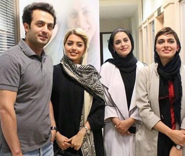 عکس باران زمانی وهمسرش