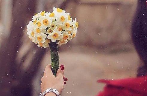 عکس پروفایل دخترونه گل در دست