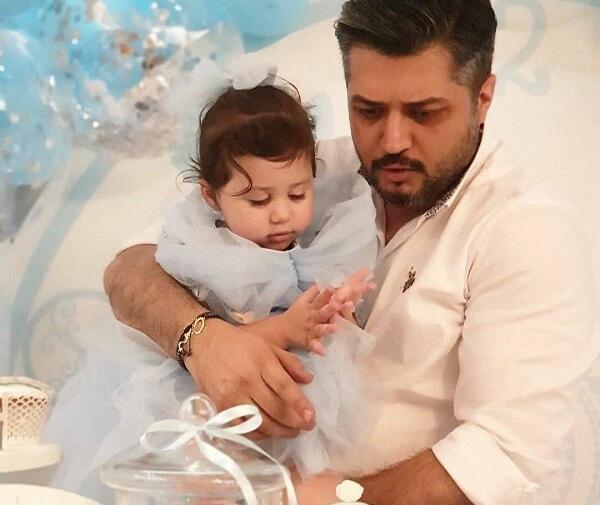 عکس تولد نبات دختر شاهرخ استخری